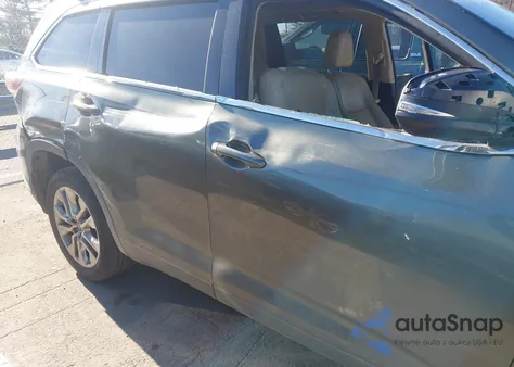 2016 Toyota Highlander Limited Platinum V6 z USA, uszkodzony, nr VIN 5TDYKRFH1GS174469